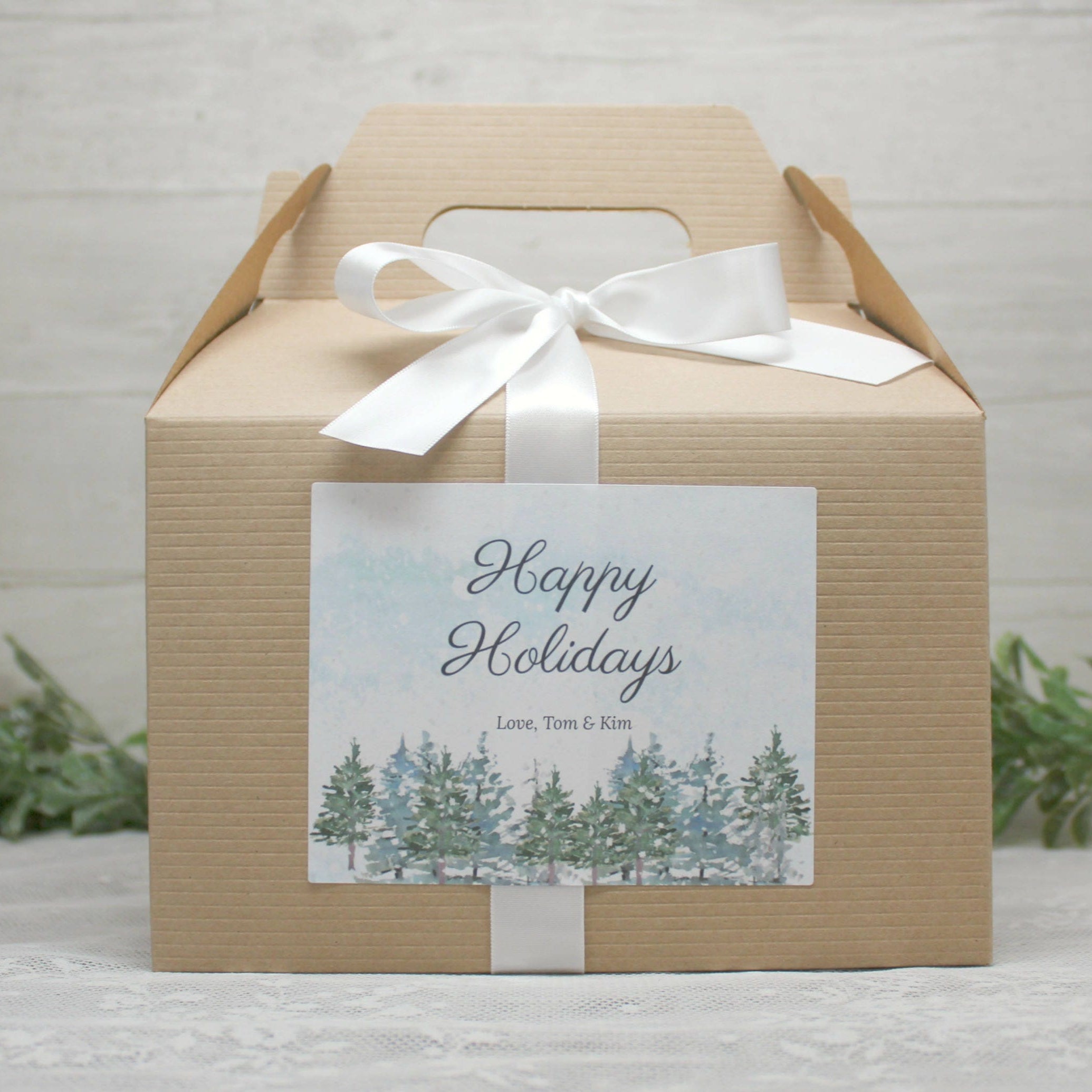 Winter Spa Gift Set / Winter Wonderland Candle Gift Set / Christmas Spa Gift Set / Holiday Candle Gift Set/ Warm Winter Wishes