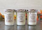 Set of 3 Fall Candles / Candle Gift Set / Fall Decor / Best selling Fall Candle Set / Jar Candles / Fall Gift ideas / Soy candles handmade