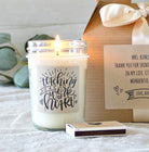 Teacher Gift / Personalised Teacher Gift / Teacher Appreciation / Thank you Gift / Teaching is a work of heart / Spa Gift Set / Soy Candle