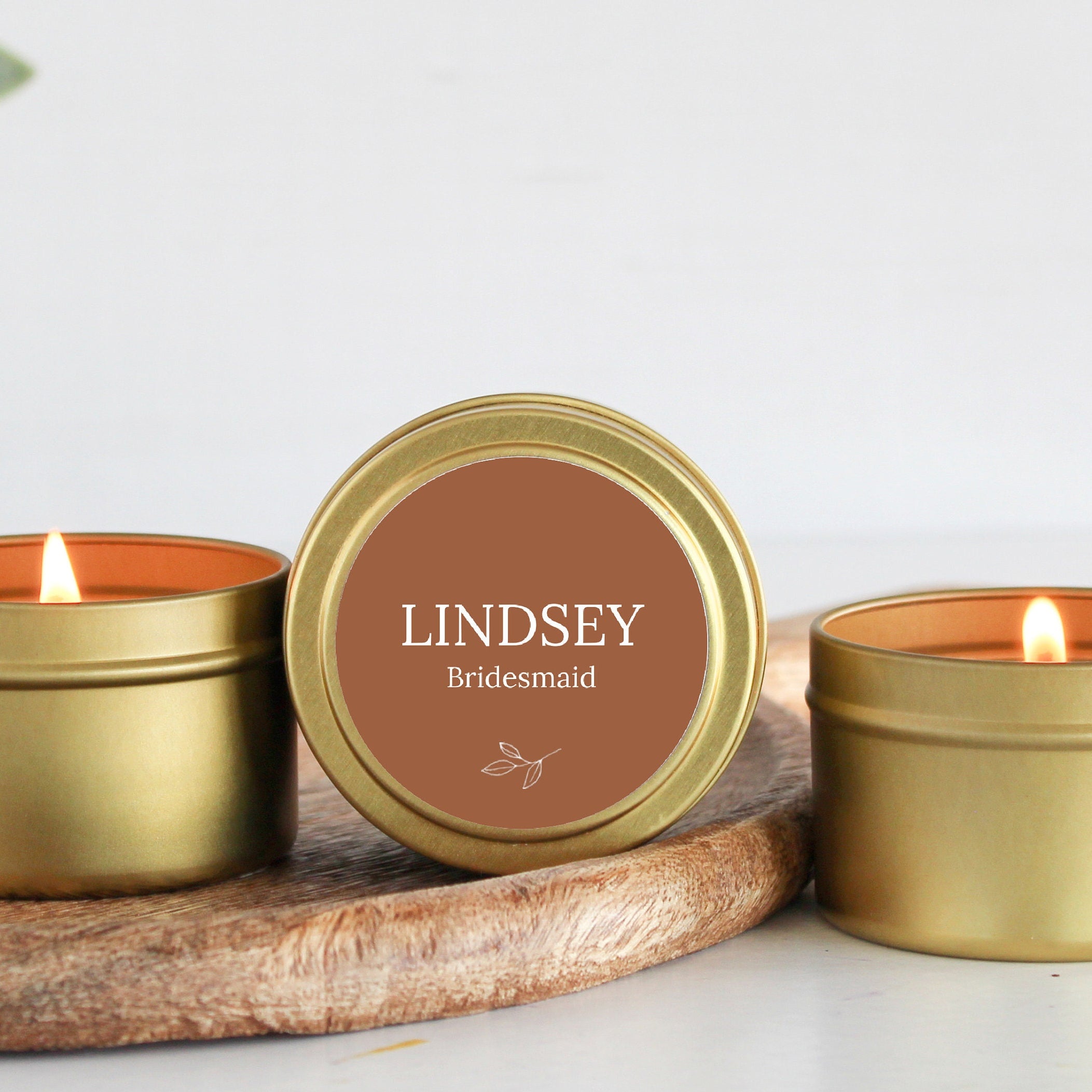 Bridesmaid Gift / Bridesmaid Candle / Personalized Candle / Bridesmaid Proposal / Maid of Honor/ Matron of Honor