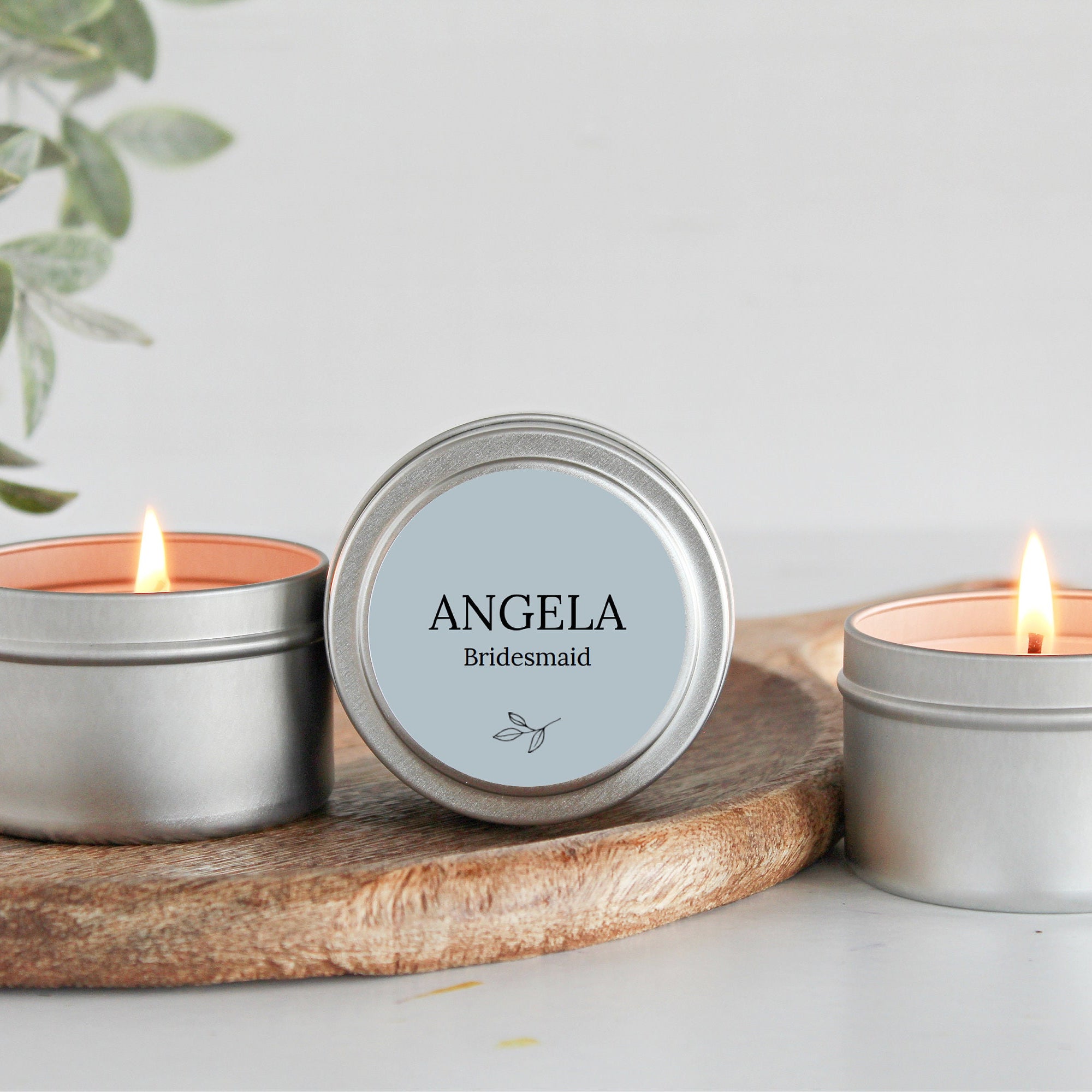 Bridesmaid Gift / Bridesmaid Candle / Personalized Candle / Bridesmaid Proposal / Maid of Honor/ Matron of Honor
