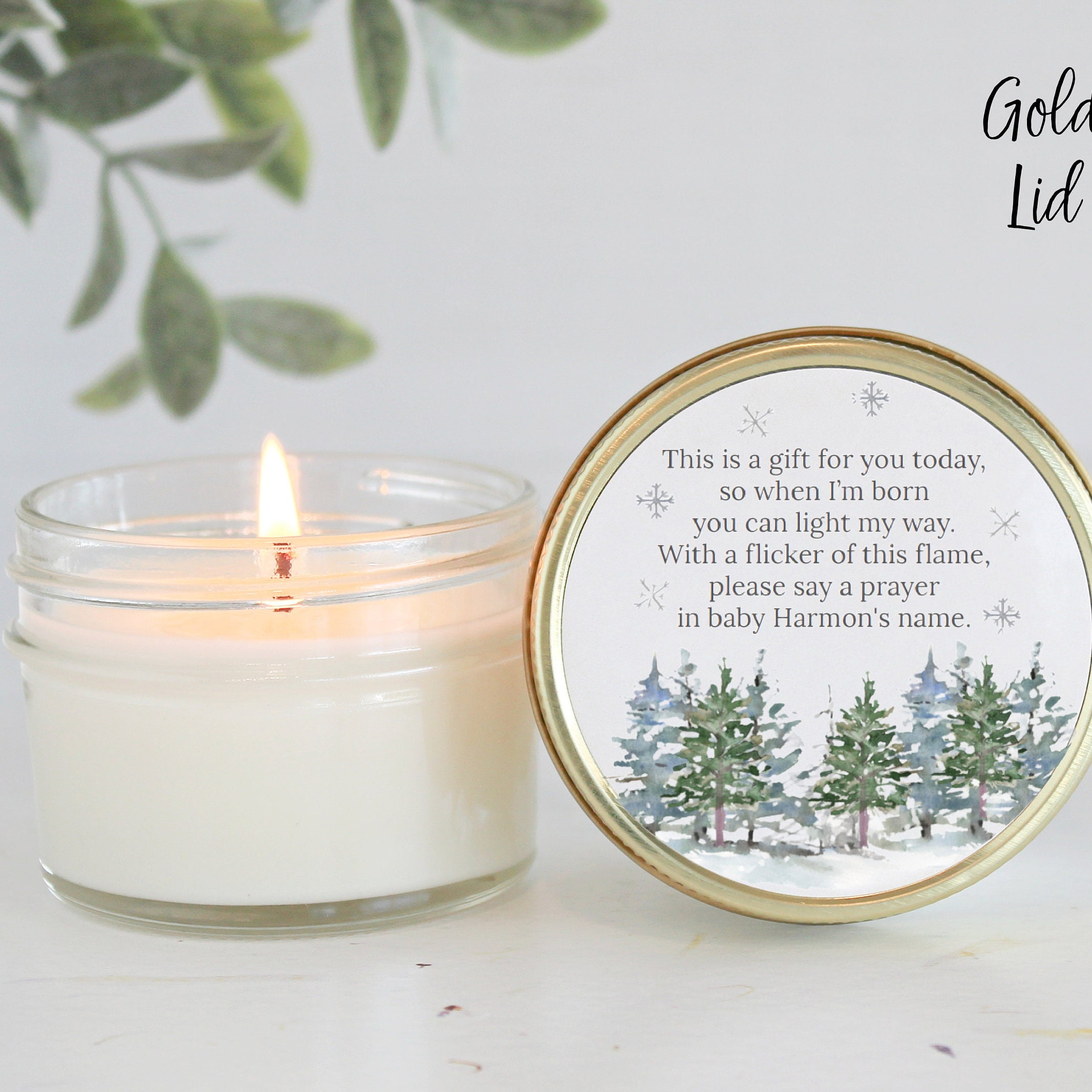 Winter Baby Shower / Bulk 4 oz Candle Favors / Baby It's Cold Outside / Winter Wonderland / Boy Baby Shower / Girl Baby Shower/Onederland