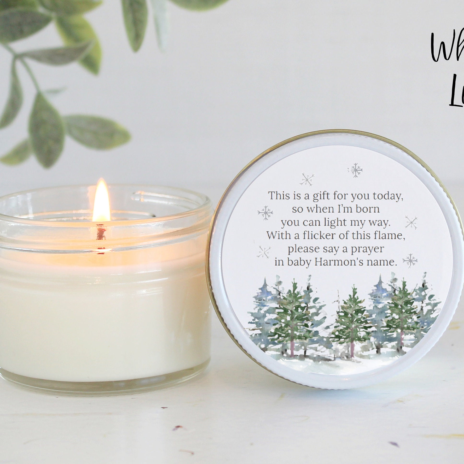 Winter Baby Shower / Bulk 4 oz Candle Favors / Baby It's Cold Outside / Winter Wonderland / Boy Baby Shower / Girl Baby Shower/Onederland