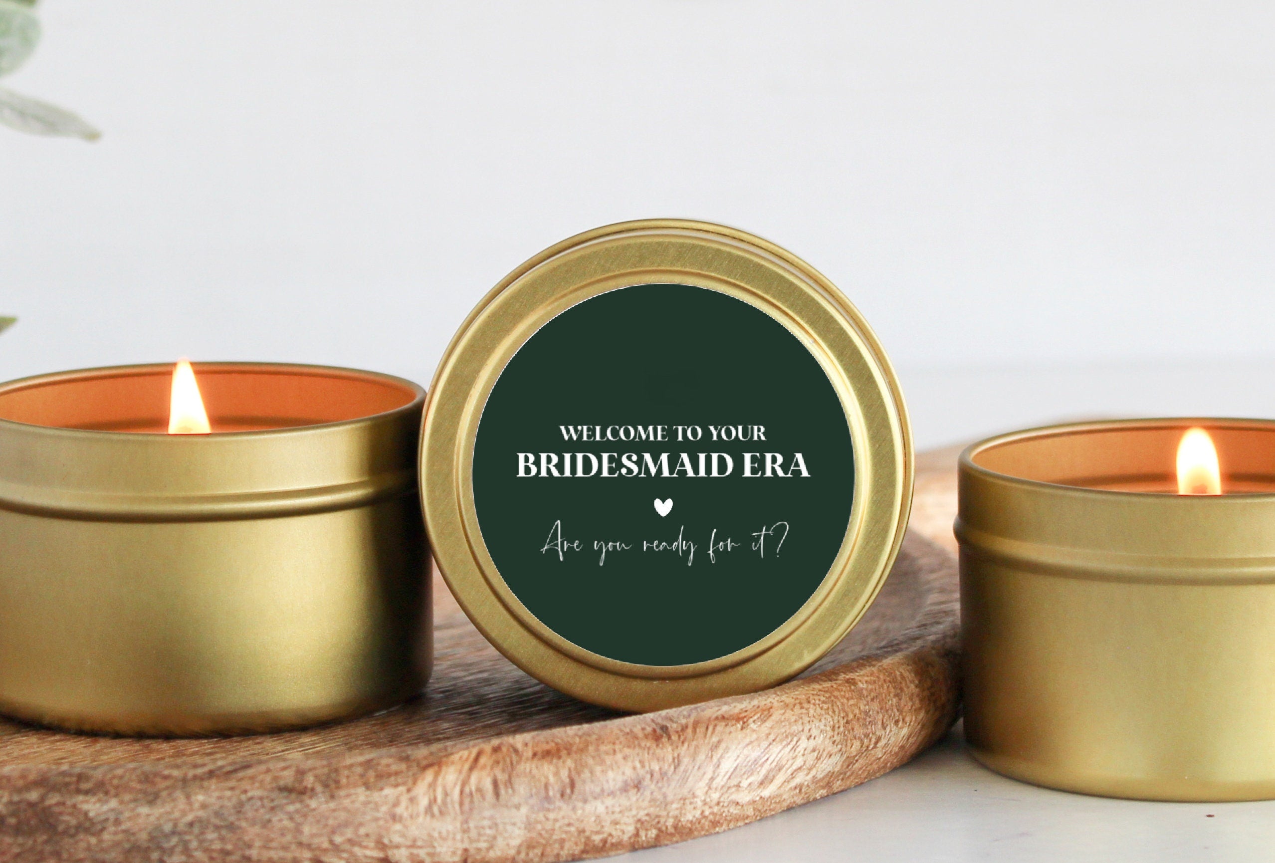 Bulk Bridesmaid Proposal Gift / Soy Candle / Small Bridesmaid Gift / Welcome to your Bridesmaid Era / Unique / Will you be my /Maid of Honor