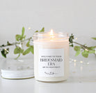 Bridesmaid Proposal Candle / Welcome to your Bridesmaid Era / Bridesmaid Gifts / Maid of Honor Era/ Matron of Honor Gift / Custom Candle