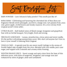 A Little Cutie Baby Shower Favors / For Guests Bulk / Set of 10 / Citrus Baby Shower / Baby Boy / Baby Girl / Gold Tins / Soy Candle Favors