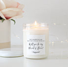 He's marrying me but he's stuck with us / Bridesmaid Proposal Gift / Soy Candle Bridesmaid Gifts / Maid of Honor / Matron of Honor / Custom