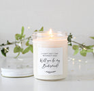 I can't Say 'I Do' without you Proposal Candle / Will you be my / Bridesmaid / Maid of Honor / Matron of Honor / Bridal party Gifts