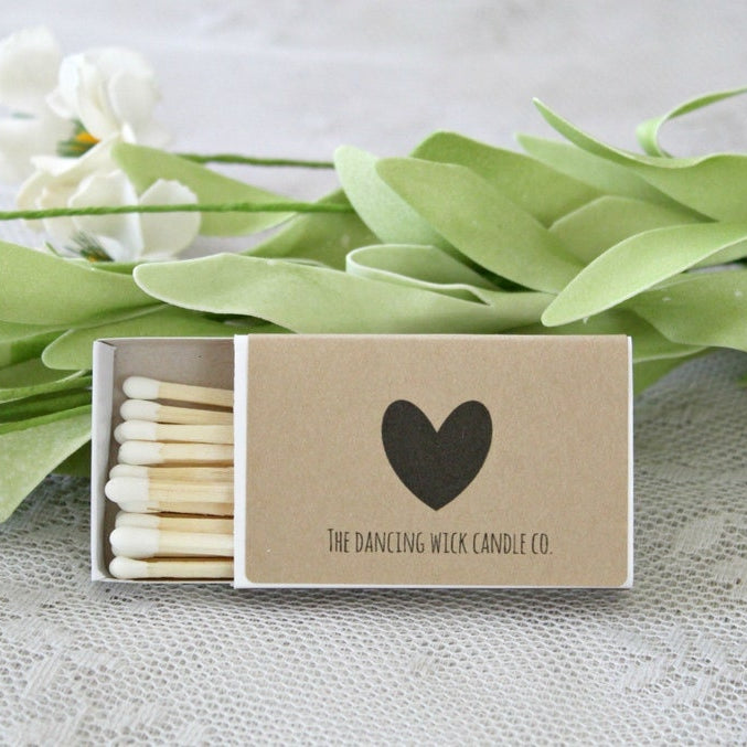 Custom Matches for Baby Shower Favors / Shower Favors / Custom Party Favors / Baby Shower Favor ideas / Sold in Sets of 10