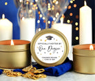 Hotter by One Degree Graduation Party Favors / For Guests in Bulk / Set of 10 Soy Candles / 2024 Graduation Party College Grad Personalized