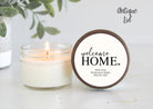 Welcome Home personalized 4oz candle favors / Realtor Gift / Closing Gift / New Home / First Time Homeowner / Mortgage Gift / Title Company