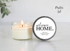 Welcome Home personalized 4oz candle favors / Realtor Gift / Closing Gift / New Home / First Time Homeowner / Mortgage Gift / Title Company