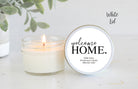 Welcome Home personalized 4oz candle favors / Realtor Gift / Closing Gift / New Home / First Time Homeowner / Mortgage Gift / Title Company