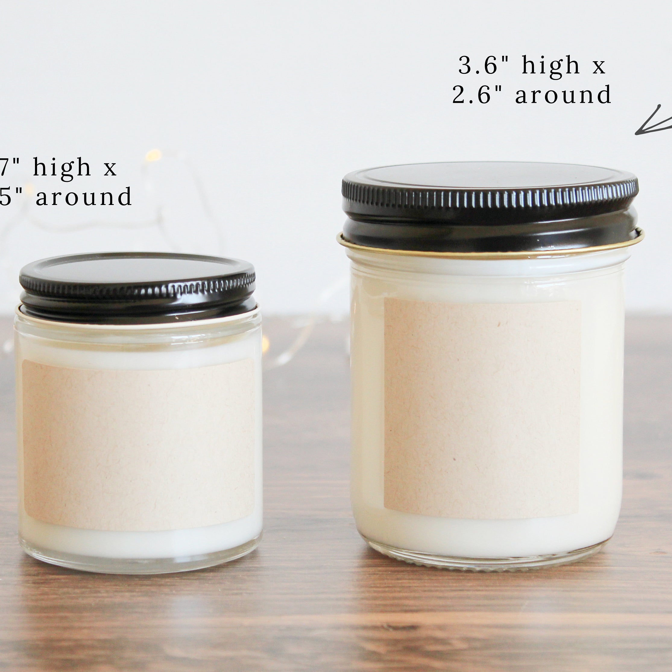 Smells Like Freedom Soy Candle / American Flag / July 4th Patriotic Gift / Scented Candle / Independence Day Home Decor Summer Hostess Gift