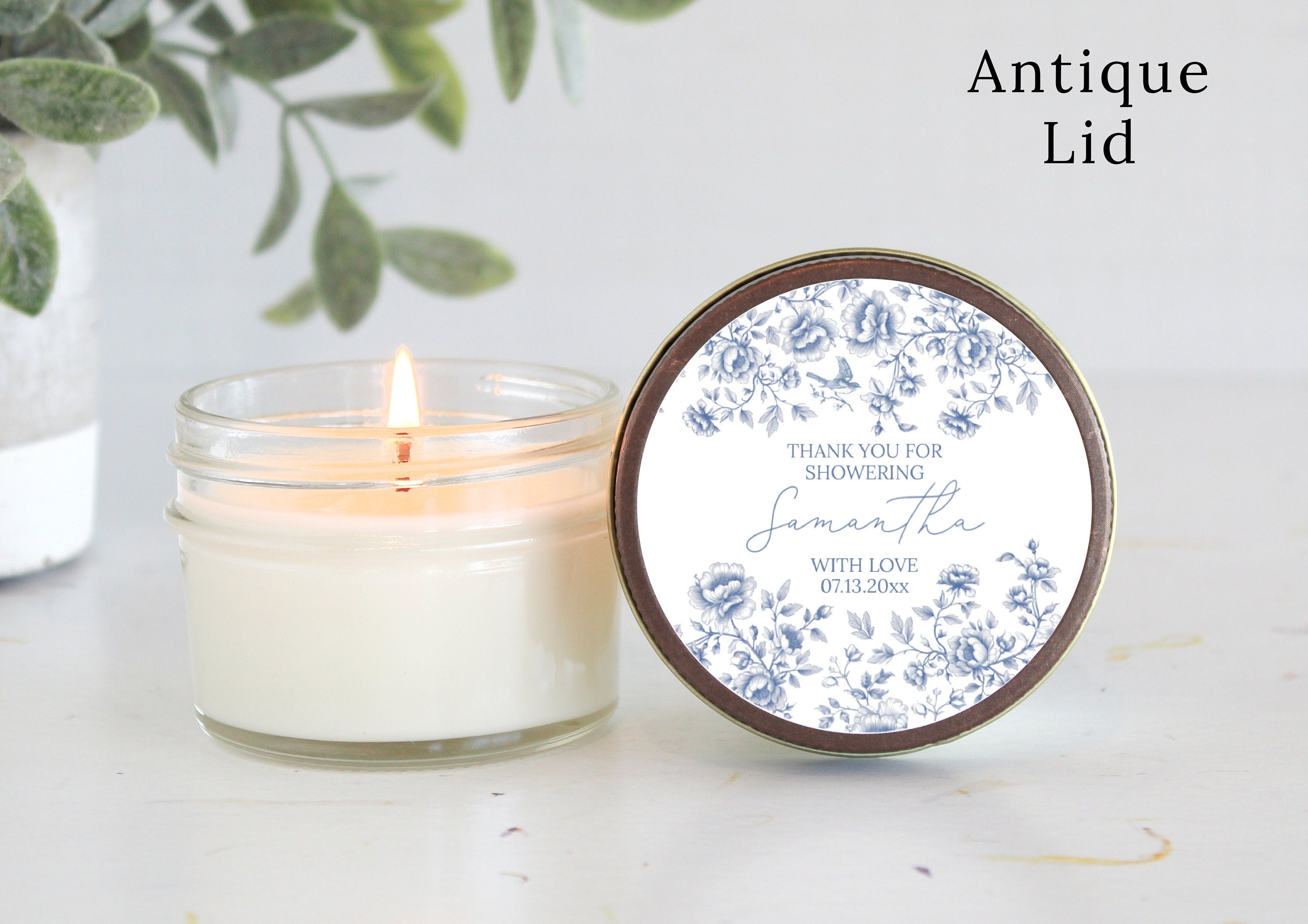 Something Blue Before I do / Candle Favors / Sugar Scrub Favors / Bridal Shower / Baby Shower / Gifts for Guest / Personalized / Dusty Blue