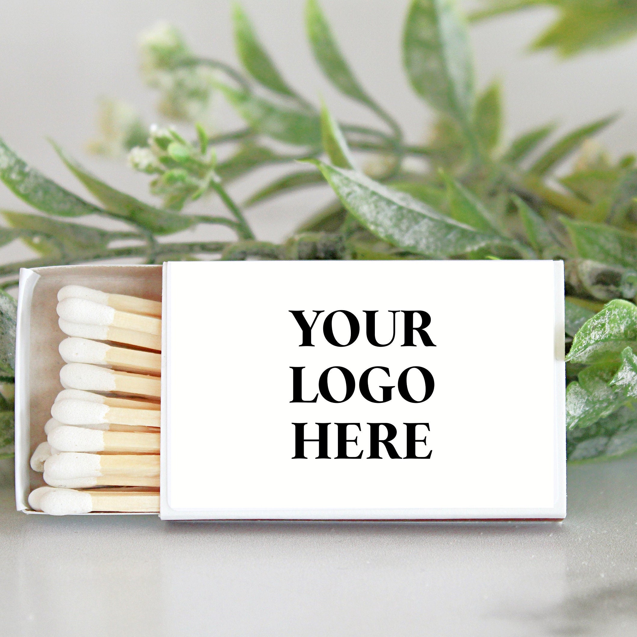 Bulk Logo Match Boxes / Custom Brand Design / Personalized Matches / Custom Promotional Great Business Branding /