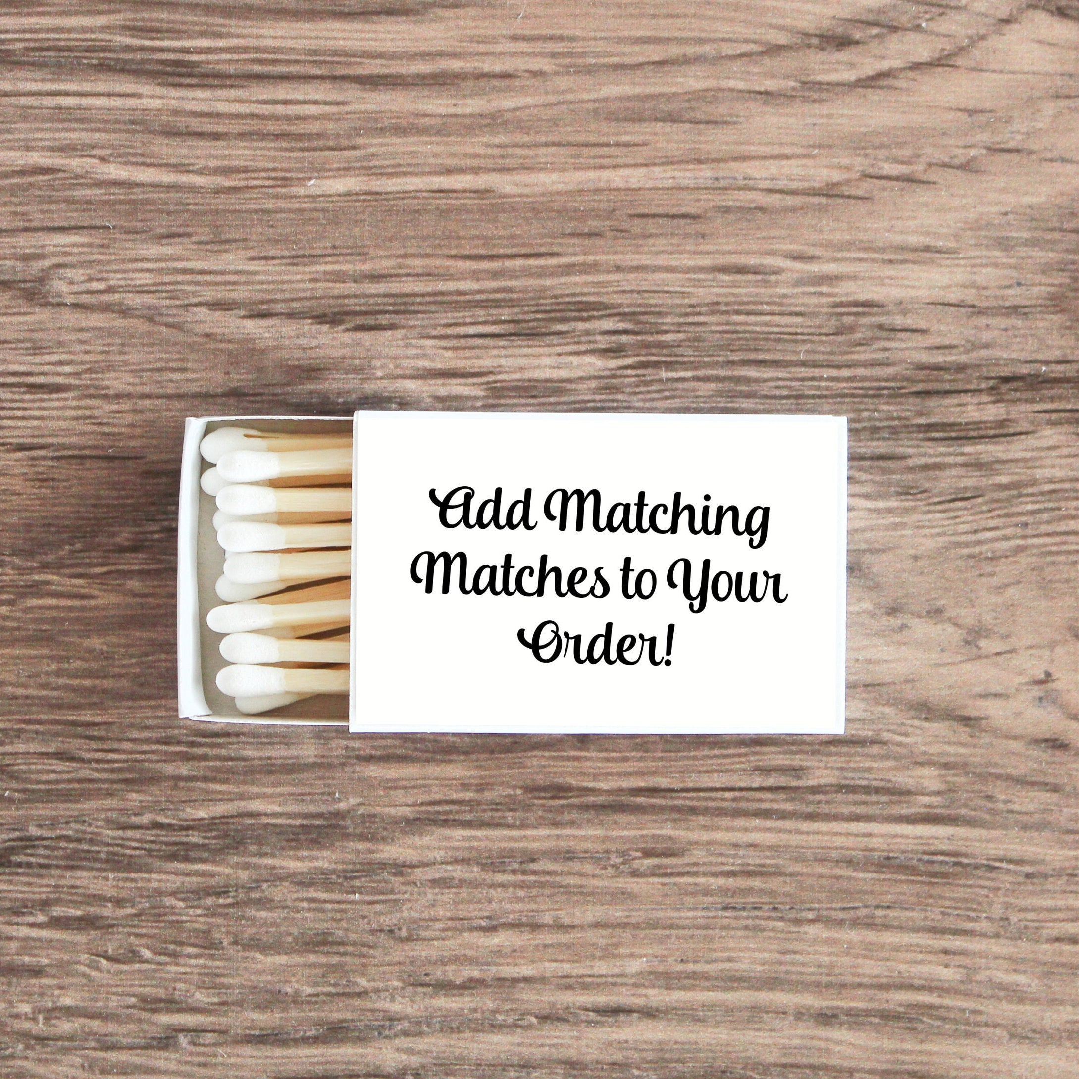 Custom Matches for Baby Shower Favors / Shower Favors / Custom Party Favors / Baby Shower Favor ideas / Sold in Sets of 10