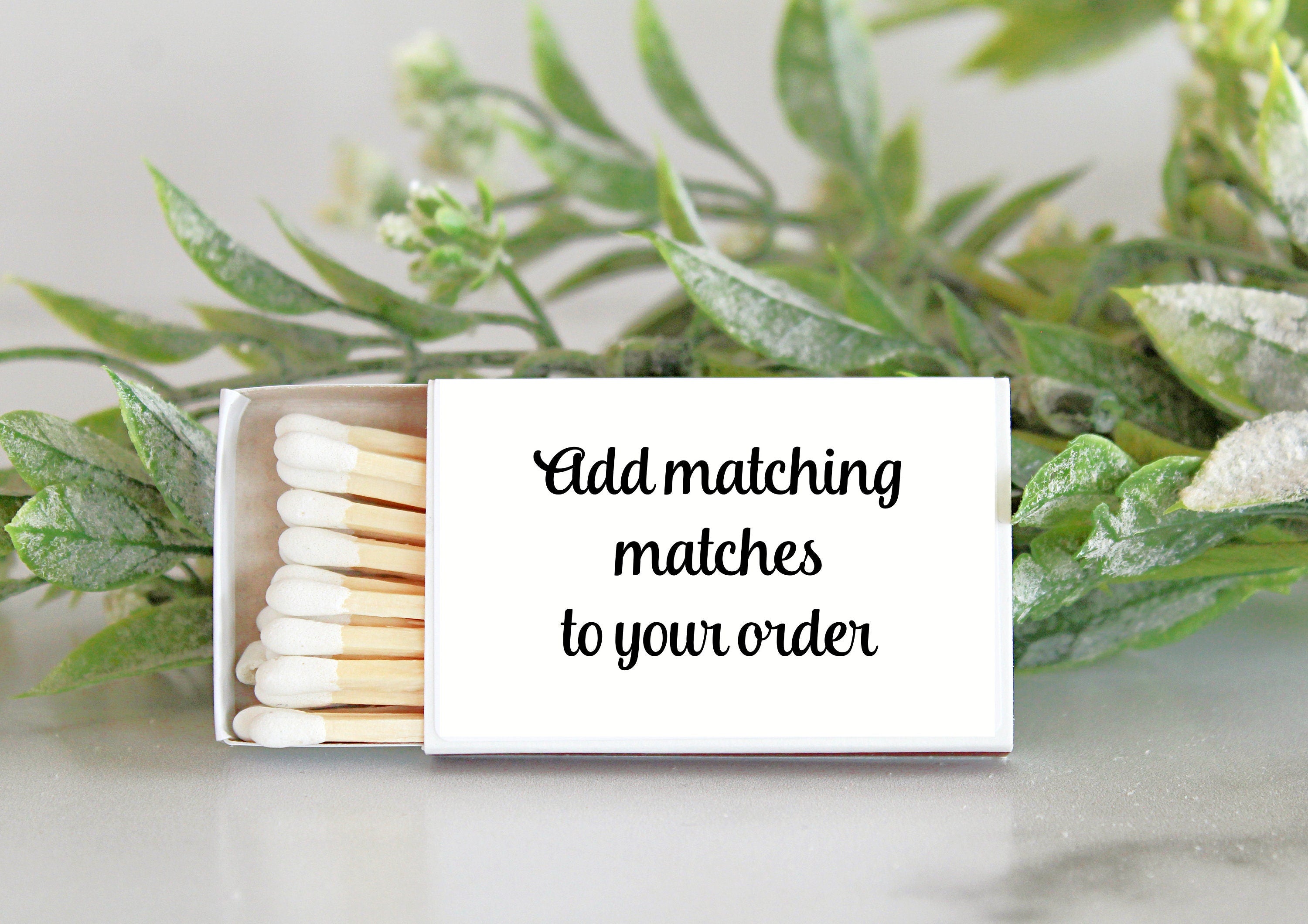 Custom Matches for Baby Shower Favors / Shower Favors / Custom Party Favors / Baby Shower Favor ideas / Sold in Sets of 10