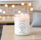 Home is Where the Heart Is Personalized Candle / New Home Gift / Housewarming candle / Realtor Gift / New Apartment / New Homeowner