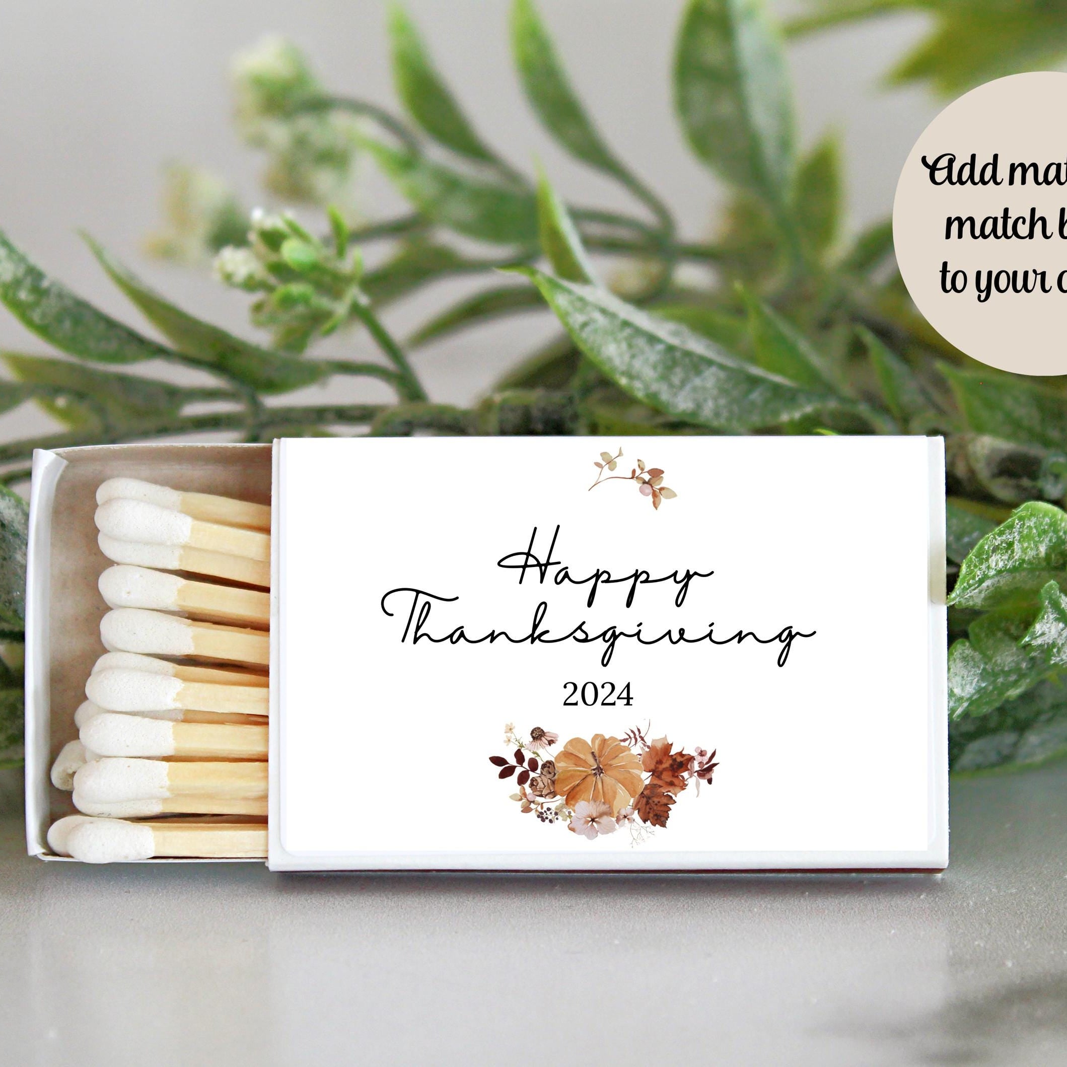 Happy Thanksgiving Soy Candle / Autumn Decor / Thanksgiving Table / Hostess Gift / Scented Candle / So very Thankful for you / Personalized