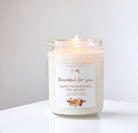 Thankful for you Fall Soy Candle / Autumn Decor / Cute Fall Decor / Thanksgiving / Hostess Gift / Scented Candle / Pumpkin Spice