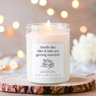 Engagement Gift Candle, Smells Like You're Getting Married, Personalized Couple Gift, Bride to Be Gift, Engagement Party, Gift for Her