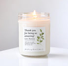 Thank You Candle Gift for Her Appreciation Gift for Boss Gift for Coworker Employee Recognition Gift for Friend Gift for Manager Staff Gift