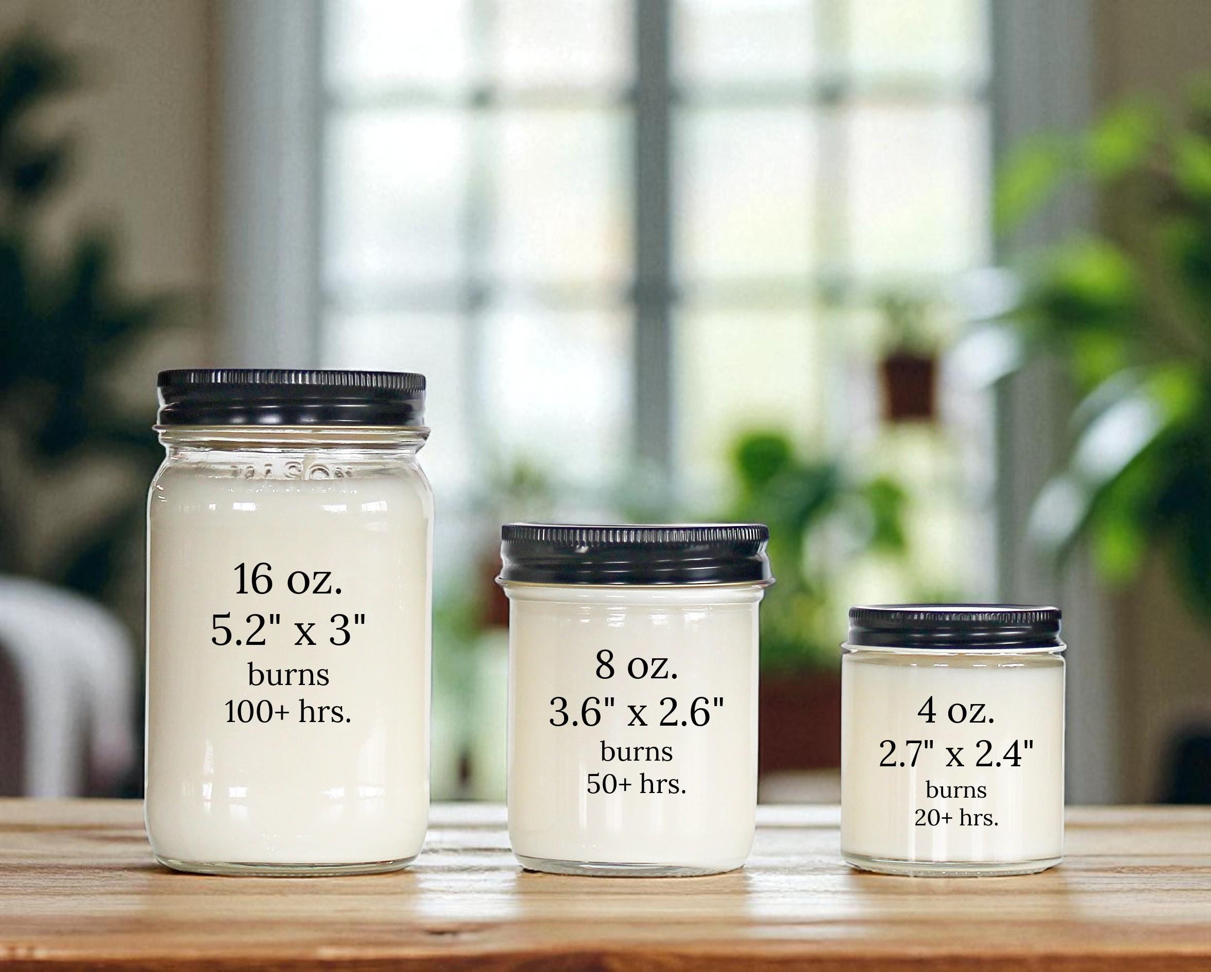 New Grandma Pregnancy Announcement Gift Candle / Baby Reveal Personalized with dates / gift to Mom from daughter or son for Nana, Mimi