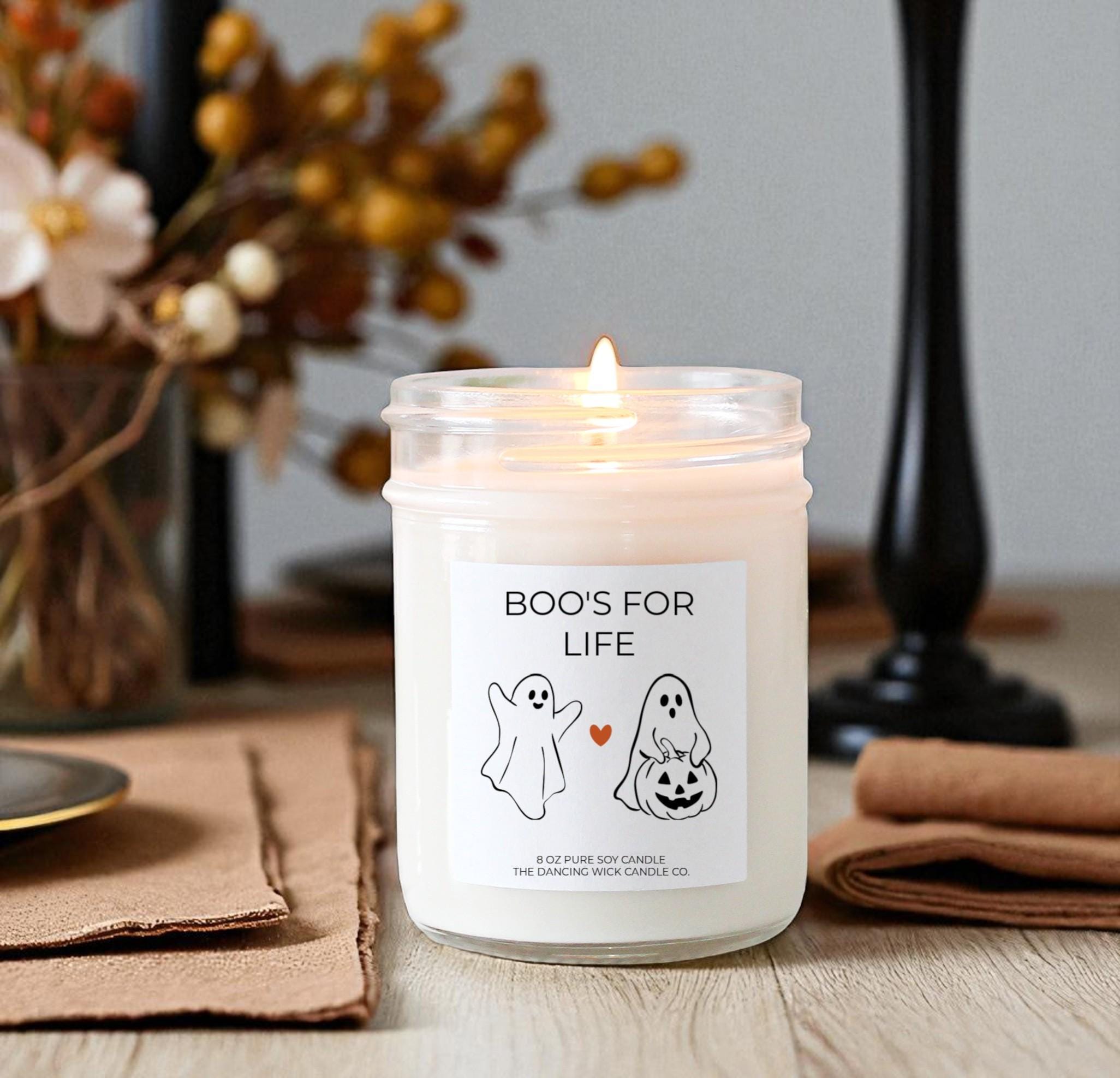 Personalized Boo Life Candle