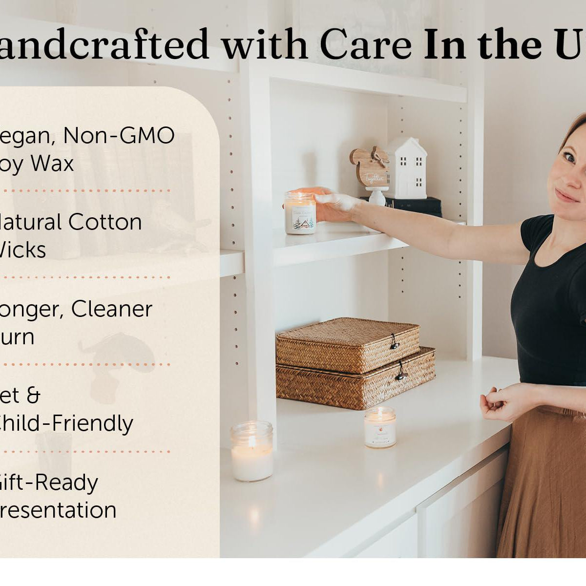 Nutcracker Christmas Candle