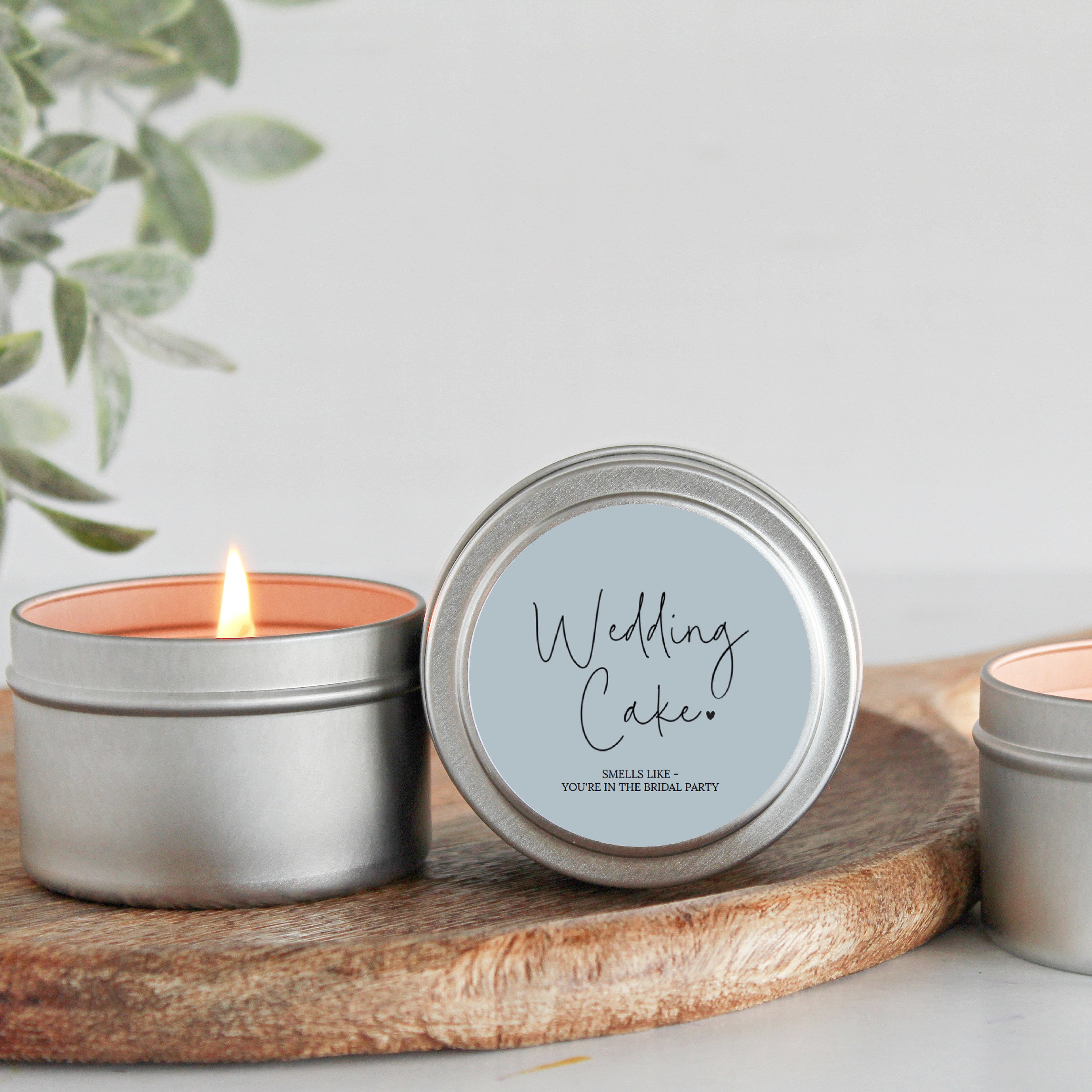 Bulk Bridesmaid Proposal Gift / Wedding Cake Candle / Small Bridesmaid Gift / Smells like You're in the Bridal Party / Maid of Honor Gift
