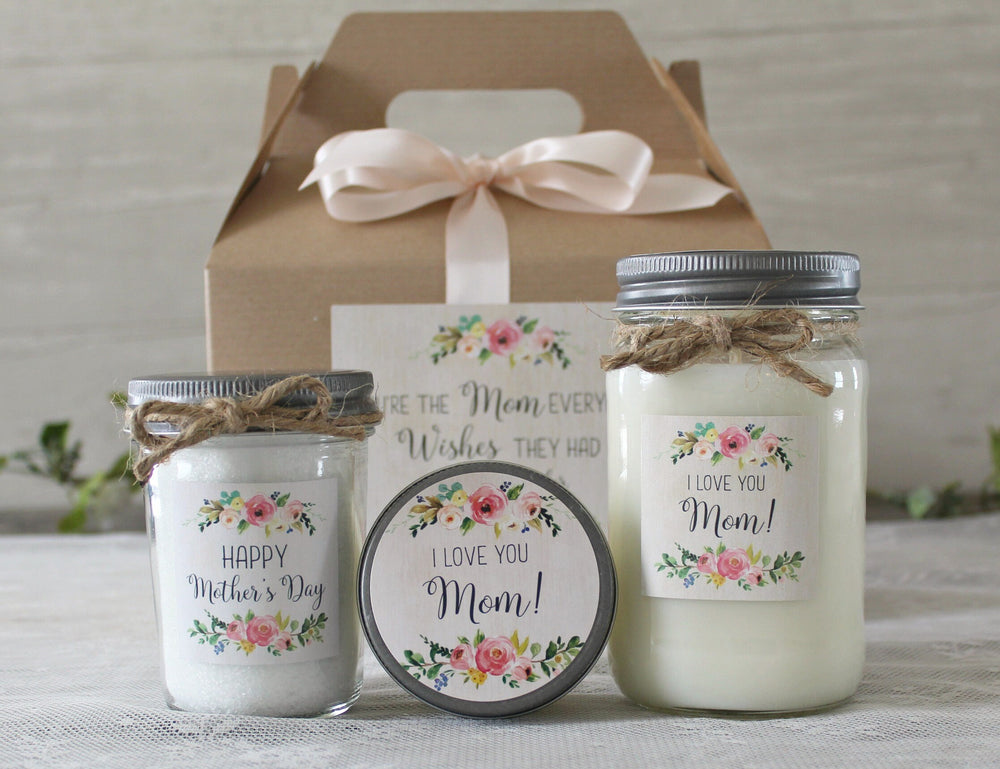 Floral I Love You Mom Large Gift Set