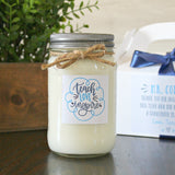 Teach, Love, Inspire Teacher Gift Candle / Personalized Teacher Gift / 16 oz. Candle / Gift For Teacher / Candle with box Gift