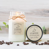 Coffee Candle / Soy Candle / Scented Candle / Coffee Lover Gift / Fresh Brewed Coffee / Coffee Decor / Container Candle / Handpoured