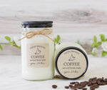 Coffee Candle / Soy Candle / Scented Candle / Coffee Lover Gift / Fresh Brewed Coffee / Coffee Decor / Container Candle / Handpoured