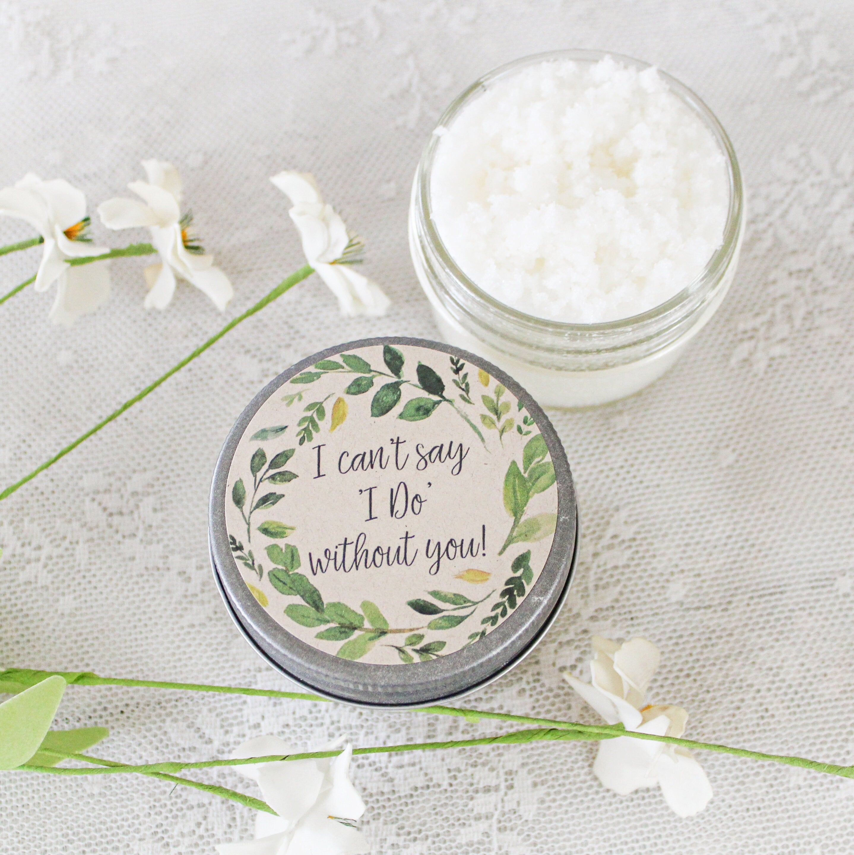 Will you be my Bridesmaid Box / Bridesmaid Proposal / Will You Be my Maid of Honor / Bridesmaid Box Gift / Greenery Wedding Gift Box