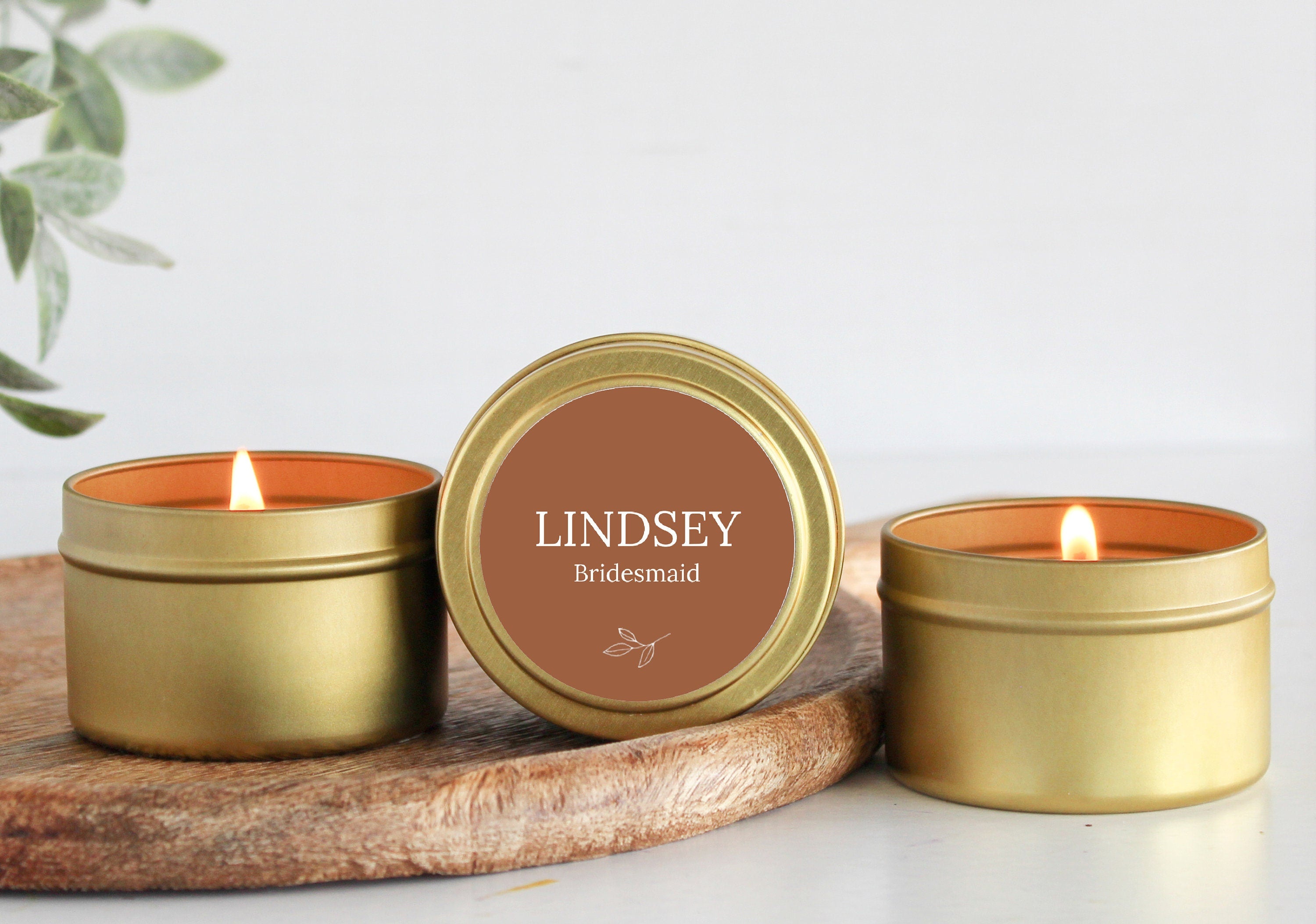 Bridesmaid Gift / Bridesmaid Candle / Personalized Candle / Bridesmaid Proposal / Maid of Honor/ Matron of Honor