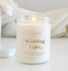 Wedding Cake Scented Soy Candle / Engagement Gift / Bridesmaid Gift / Wedding Gift / Bride & Groom / Smells like / Happily Ever After