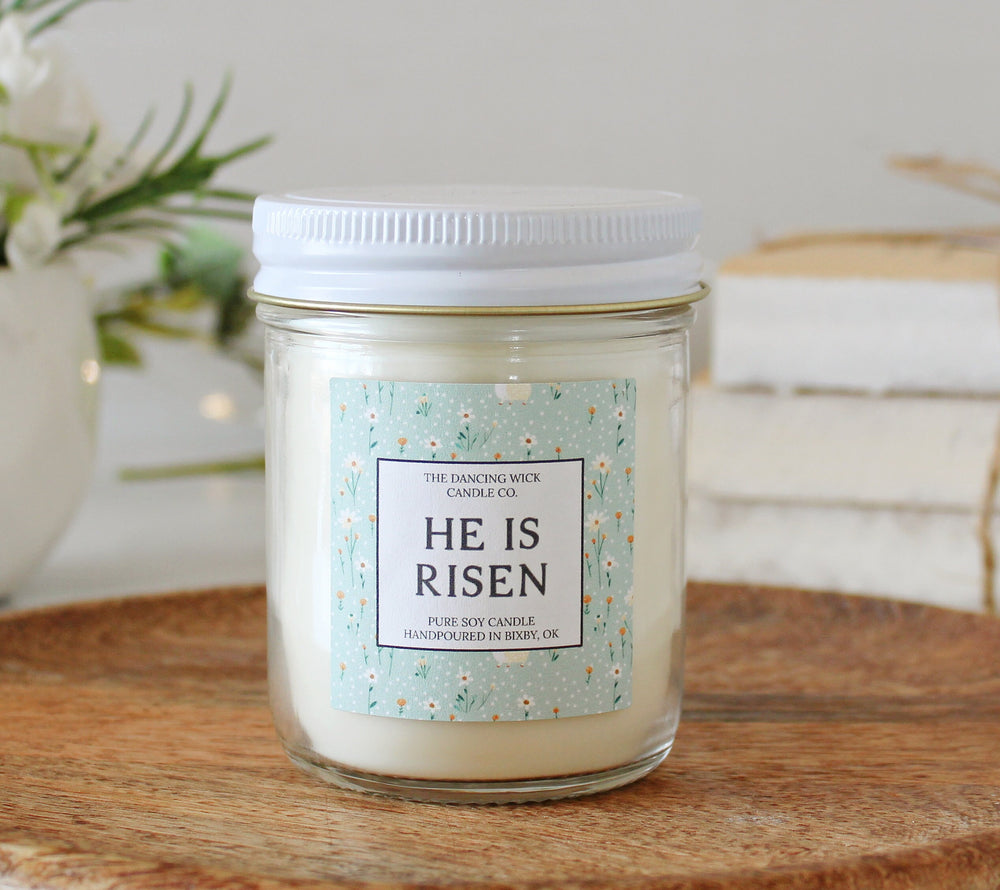 Wholesale He is Risen Easter Candles | Set of 3