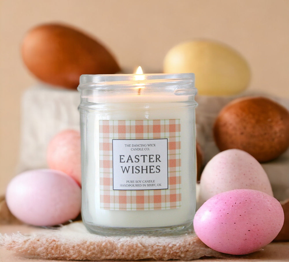 Easter Wishes Candle