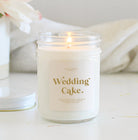 Wedding Cake Scented Soy Candle / Engagement Gift / Bridesmaid Gift / Wedding Gift / Bride & Groom / Smells like / Happily Ever After