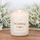 Wedding Cake Scented Soy Candle / Engagement Gift / Bridesmaid Gift / Wedding Gift / Bride & Groom / Smells like / Happily Ever After