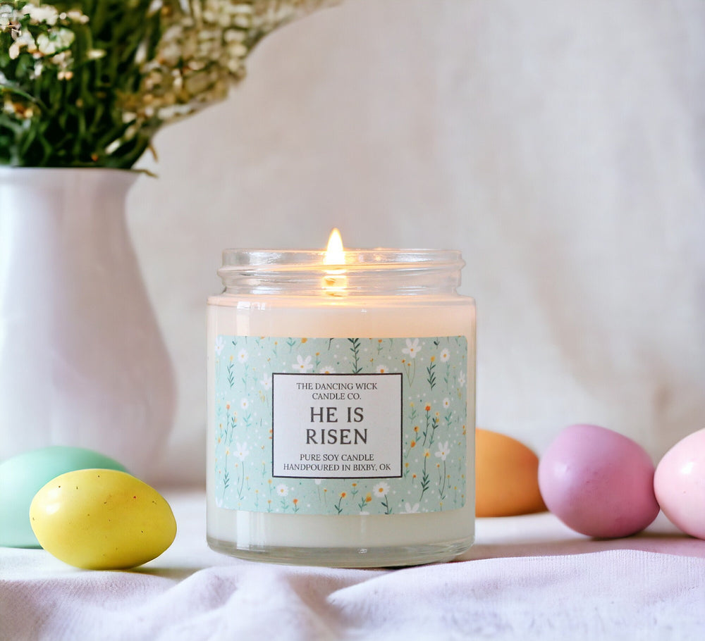 Wholesale He is Risen Easter Candles | Set of 3