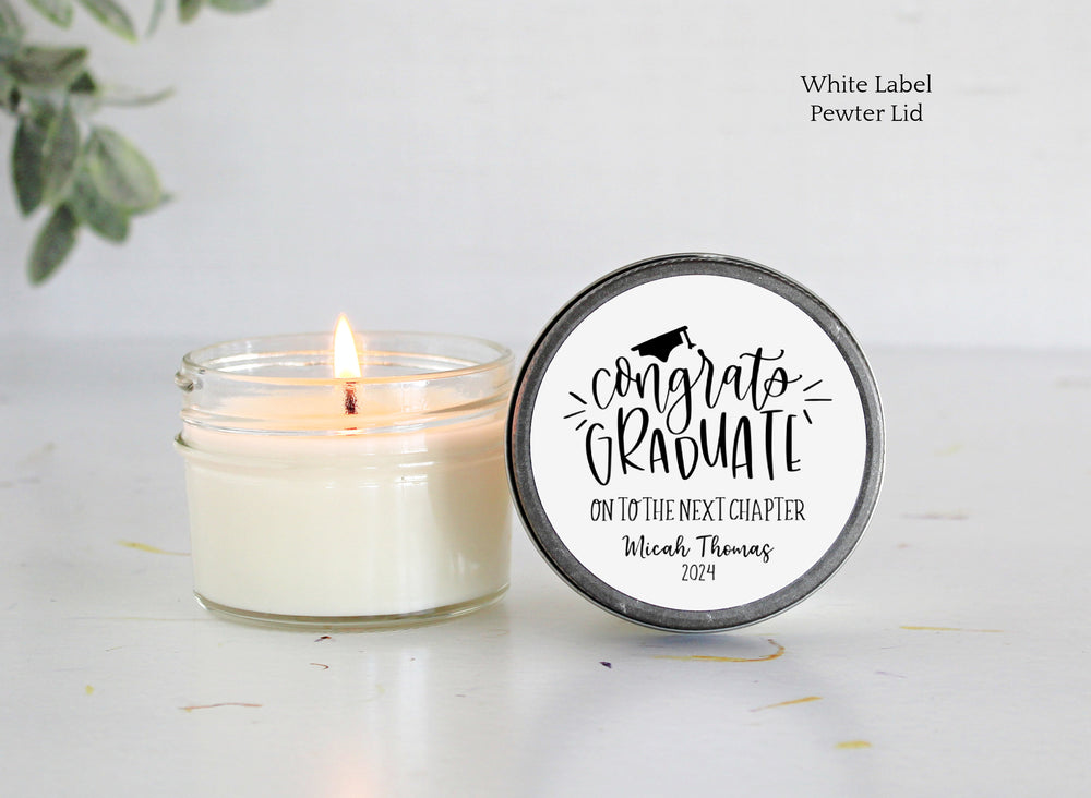 Congrats Graduate Onto the Next Chapter / Candle Favors / Graduation Party Favors / For Guests / High School Graduation / College Graduation