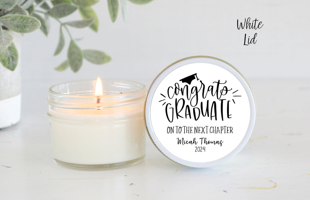 Congrats Graduate Onto the Next Chapter / Candle Favors / Graduation Party Favors / For Guests / High School Graduation / College Graduation