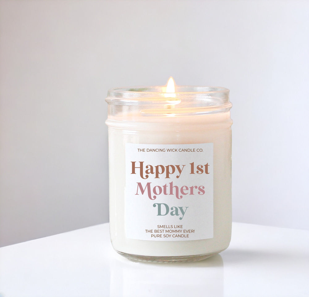 First Mother's Day Gift / Pure Soy Candle / Smells like the best Mommy Ever / New Mom Gift / Gift for Wife / First Time Mom / Scented Candle