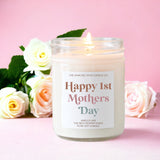 First Mother's Day Gift / Pure Soy Candle / Smells like the best Mommy Ever / New Mom Gift / Gift for Wife / First Time Mom / Scented Candle