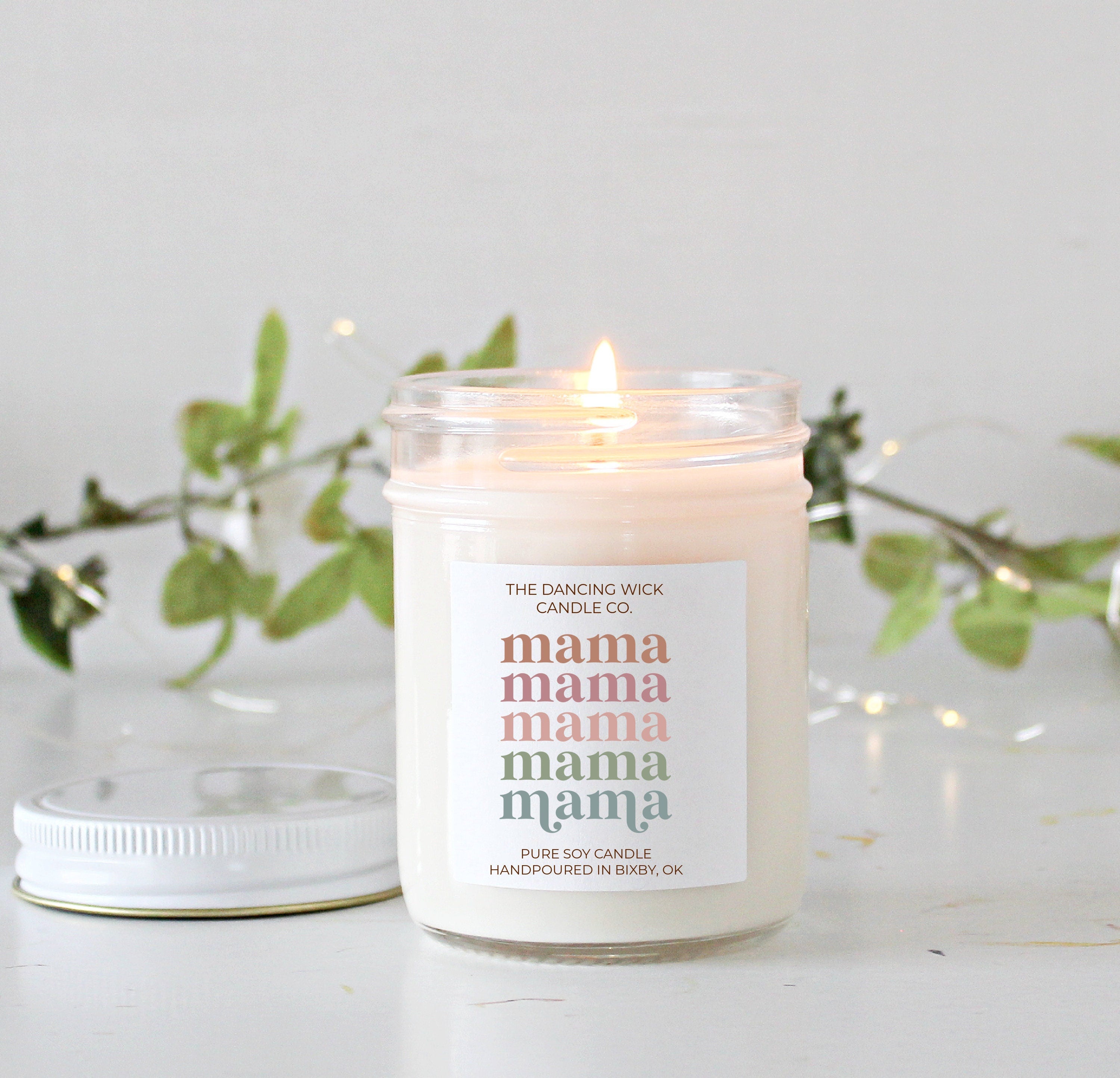 Mama Soy Candle / New Mom Gift / Pregnant Mom Gift / First Mother's Day / Wife Gifts / Pregnancy Announcement / Gift for Her / daughter