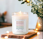 Mama Soy Candle / New Mom Gift / Pregnant Mom Gift / First Mother's Day / Wife Gifts / Pregnancy Announcement / Gift for Her / daughter