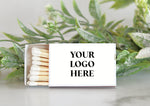 Logo Match Boxes (Single Label) - Set of 10